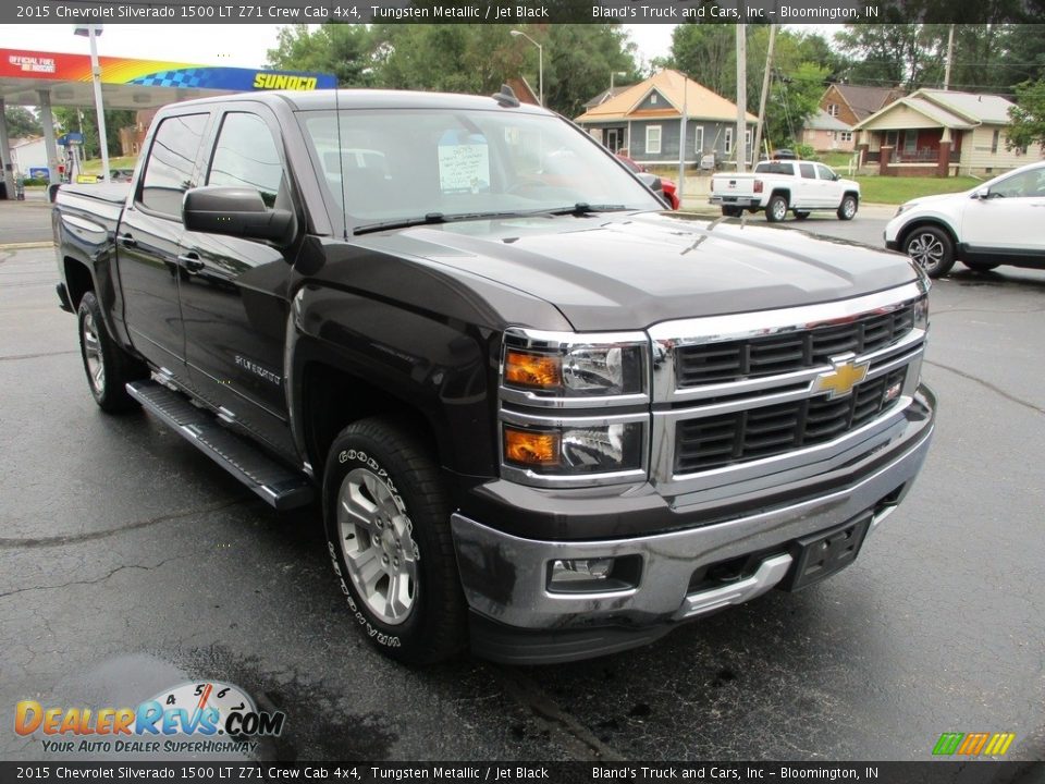 2015 Chevrolet Silverado 1500 LT Z71 Crew Cab 4x4 Tungsten Metallic / Jet Black Photo #5