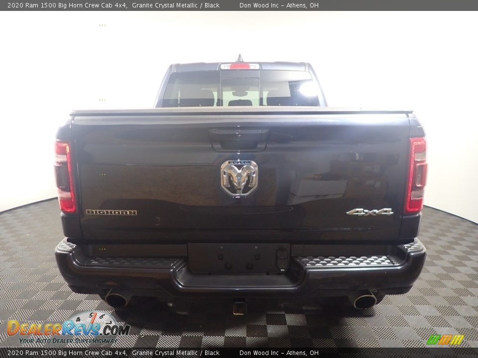 2020 Ram 1500 Big Horn Crew Cab 4x4 Granite Crystal Metallic / Black Photo #13