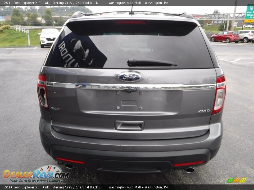 2014 Ford Explorer XLT 4WD Sterling Gray / Charcoal Black Photo #9