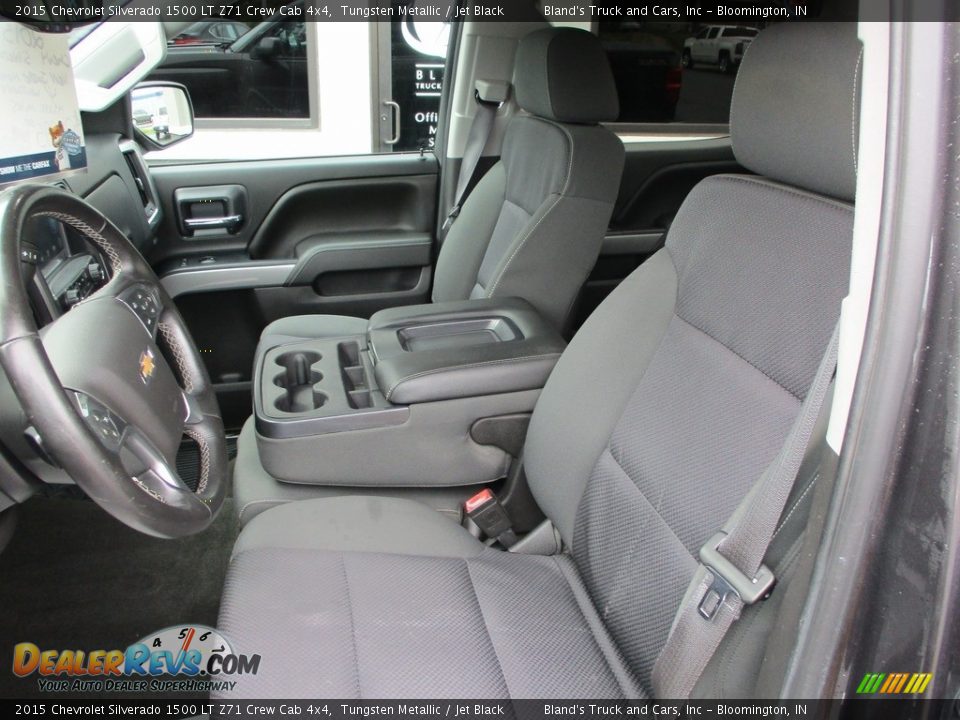 2015 Chevrolet Silverado 1500 LT Z71 Crew Cab 4x4 Tungsten Metallic / Jet Black Photo #7