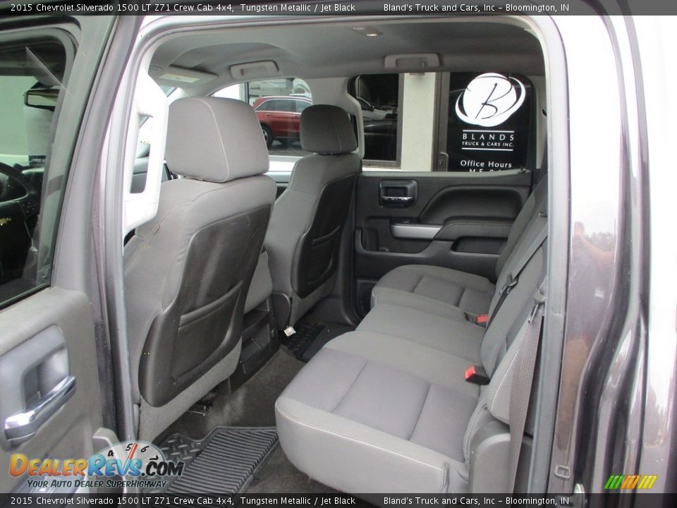 2015 Chevrolet Silverado 1500 LT Z71 Crew Cab 4x4 Tungsten Metallic / Jet Black Photo #8