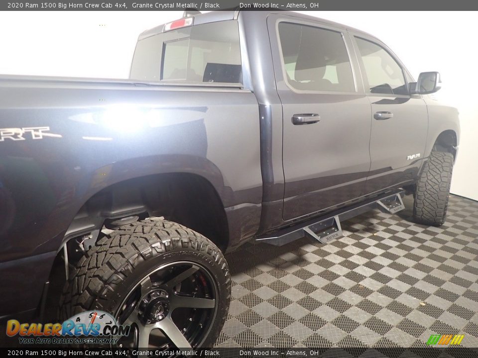 2020 Ram 1500 Big Horn Crew Cab 4x4 Granite Crystal Metallic / Black Photo #18
