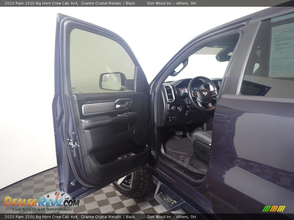 2020 Ram 1500 Big Horn Crew Cab 4x4 Granite Crystal Metallic / Black Photo #19