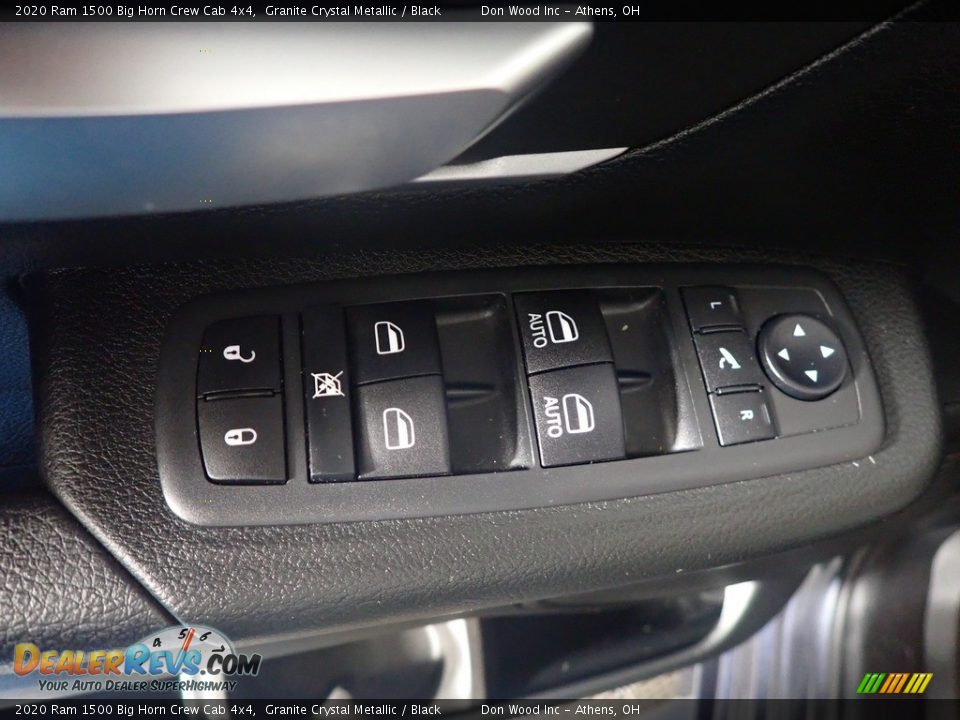 2020 Ram 1500 Big Horn Crew Cab 4x4 Granite Crystal Metallic / Black Photo #20