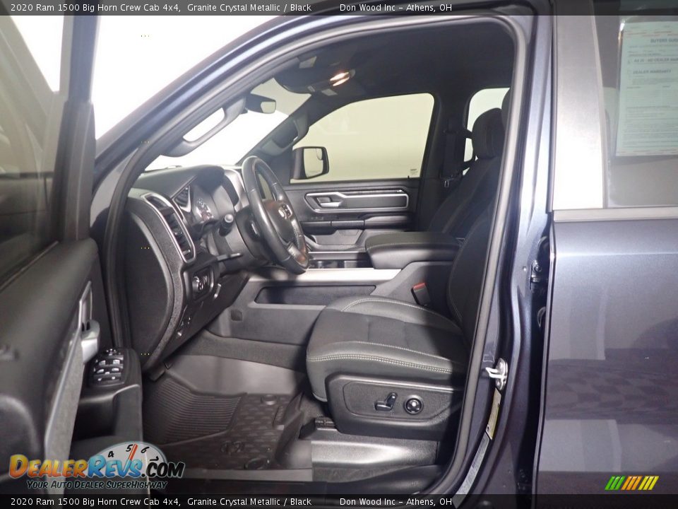 2020 Ram 1500 Big Horn Crew Cab 4x4 Granite Crystal Metallic / Black Photo #21
