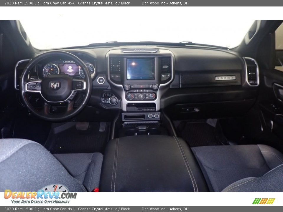 2020 Ram 1500 Big Horn Crew Cab 4x4 Granite Crystal Metallic / Black Photo #23