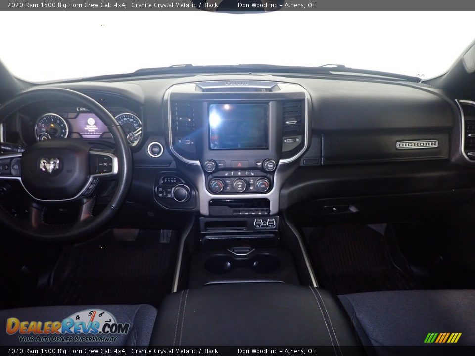 2020 Ram 1500 Big Horn Crew Cab 4x4 Granite Crystal Metallic / Black Photo #24