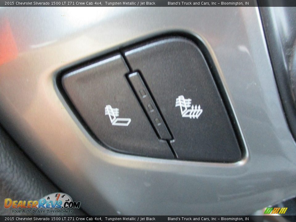 2015 Chevrolet Silverado 1500 LT Z71 Crew Cab 4x4 Tungsten Metallic / Jet Black Photo #22