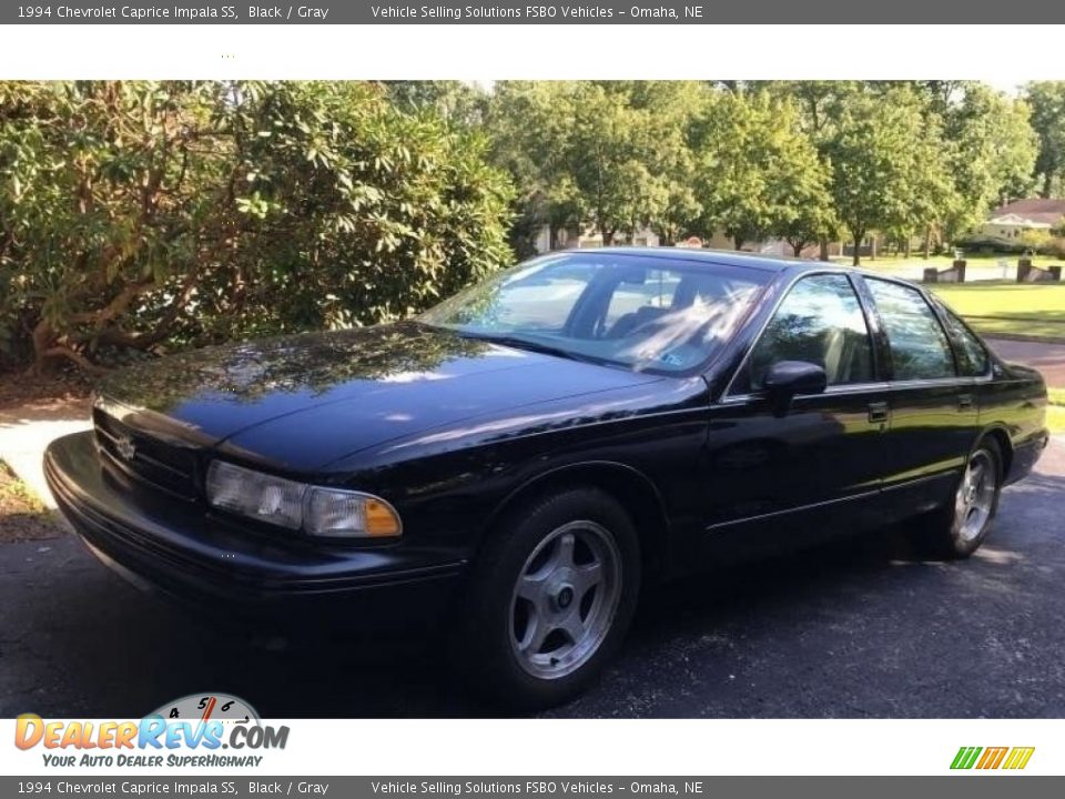 1994 Chevrolet Caprice Impala SS Black / Gray Photo #1