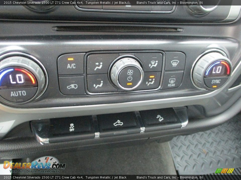 2015 Chevrolet Silverado 1500 LT Z71 Crew Cab 4x4 Tungsten Metallic / Jet Black Photo #23