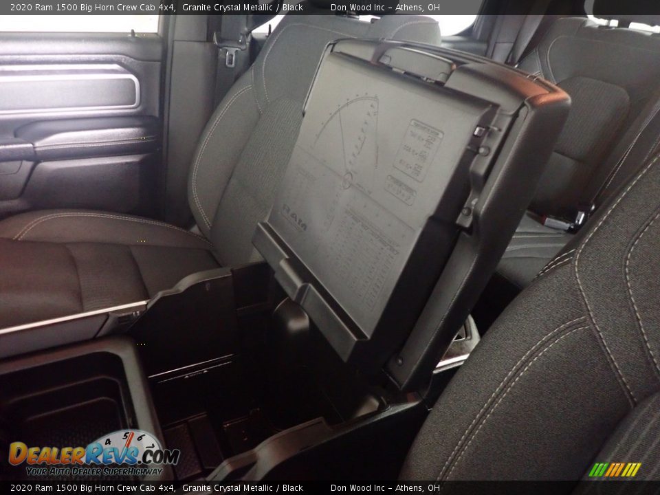 2020 Ram 1500 Big Horn Crew Cab 4x4 Granite Crystal Metallic / Black Photo #33