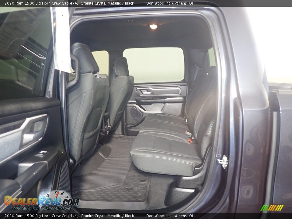 2020 Ram 1500 Big Horn Crew Cab 4x4 Granite Crystal Metallic / Black Photo #35