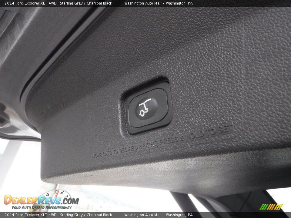 2014 Ford Explorer XLT 4WD Sterling Gray / Charcoal Black Photo #29