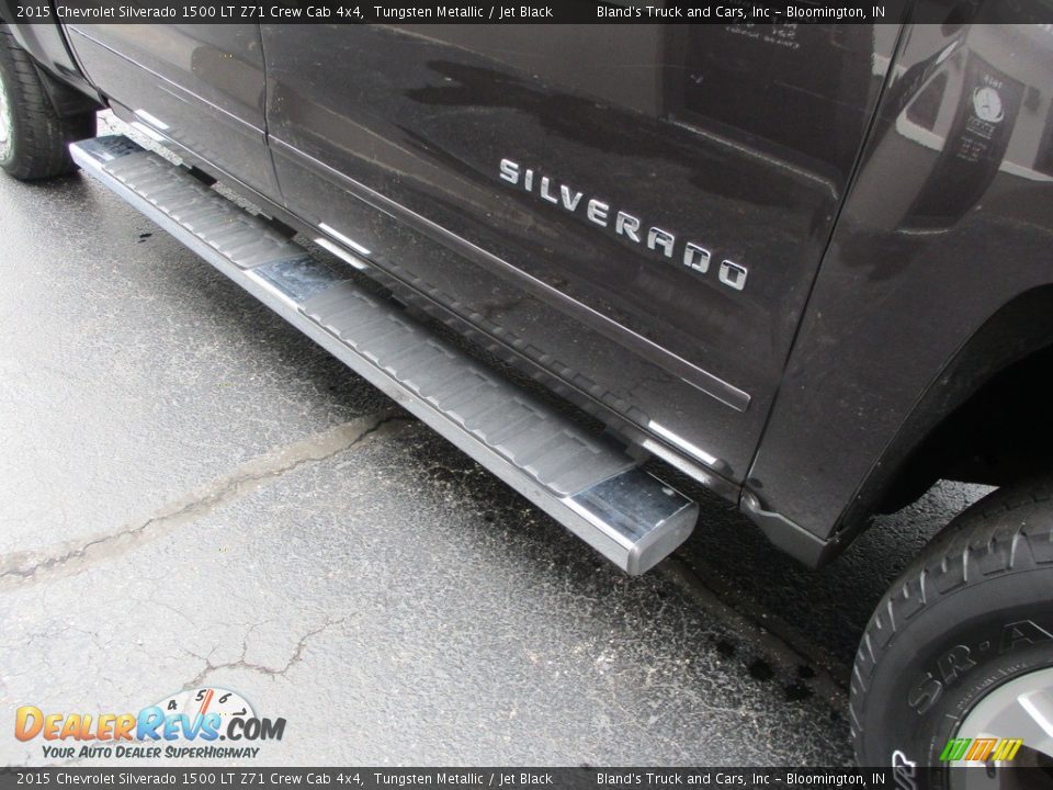 2015 Chevrolet Silverado 1500 LT Z71 Crew Cab 4x4 Tungsten Metallic / Jet Black Photo #28