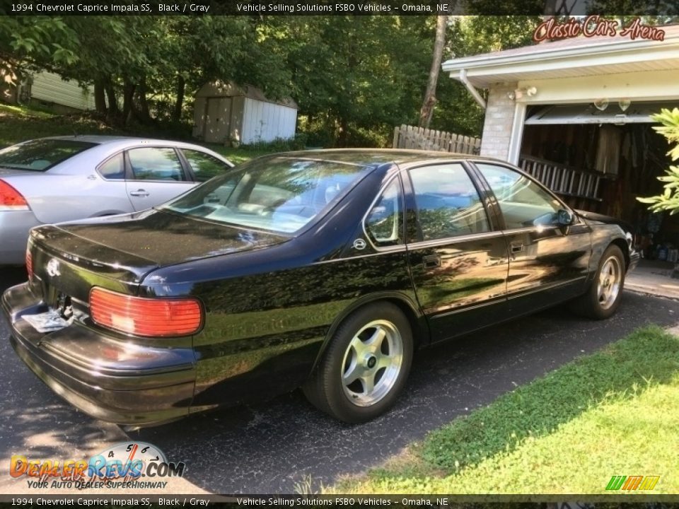 1994 Chevrolet Caprice Impala SS Black / Gray Photo #7