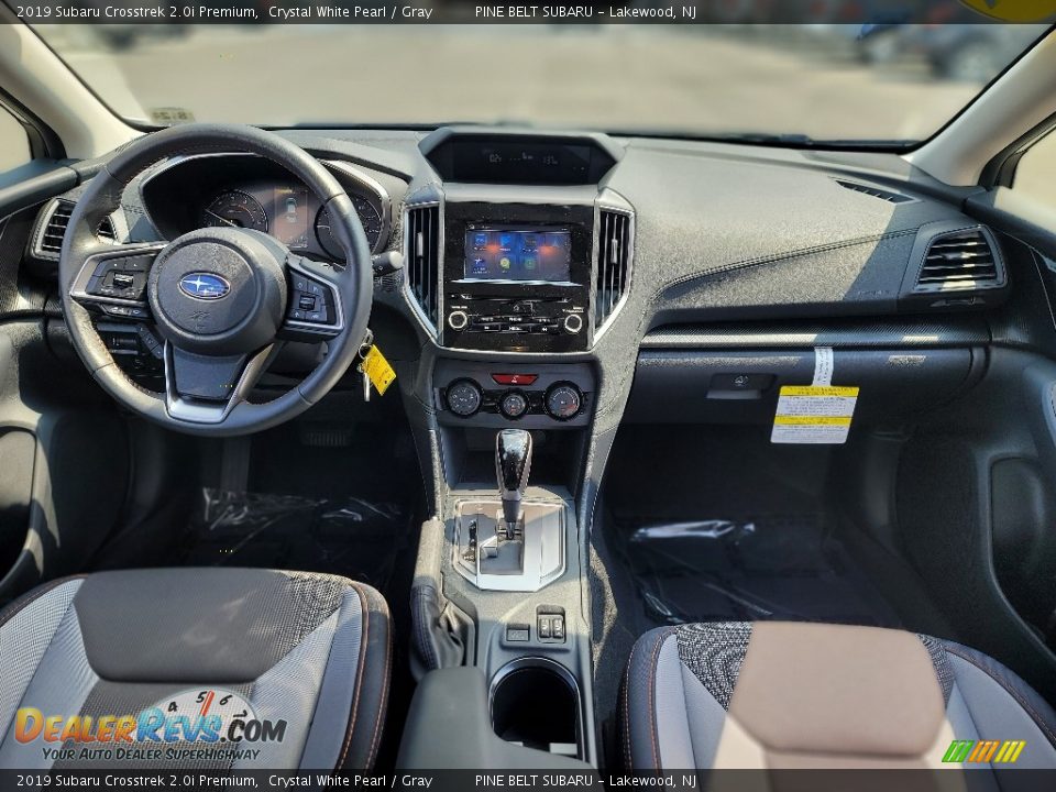 2019 Subaru Crosstrek 2.0i Premium Crystal White Pearl / Gray Photo #6