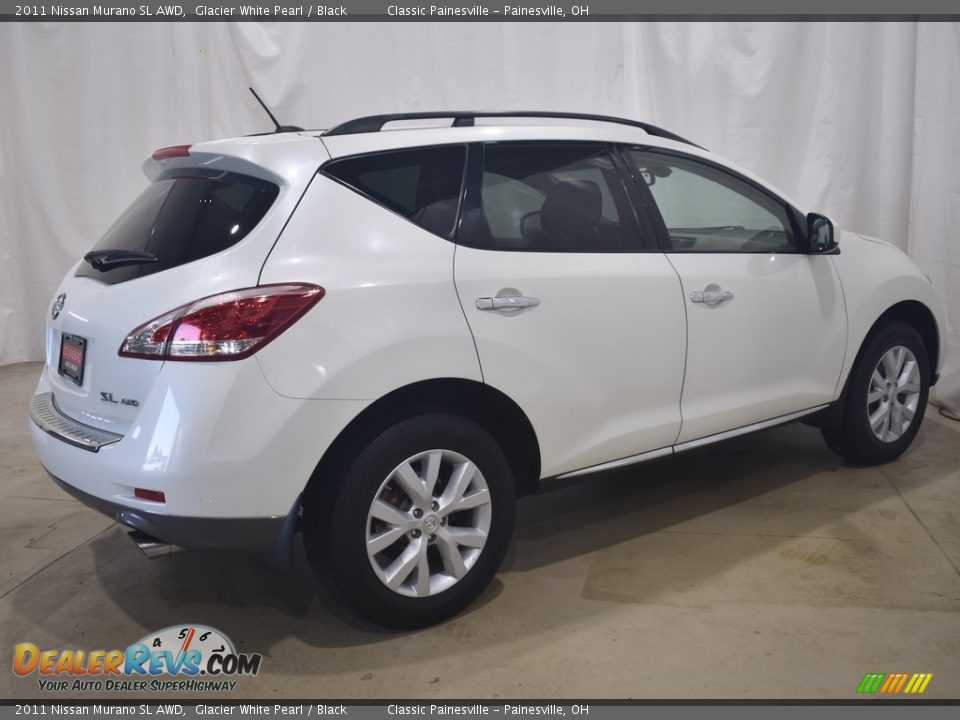 2011 Nissan Murano SL AWD Glacier White Pearl / Black Photo #2