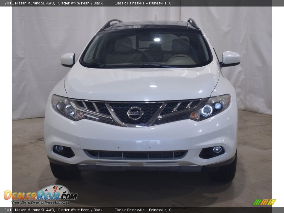 2011 Nissan Murano SL AWD Glacier White Pearl / Black Photo #4