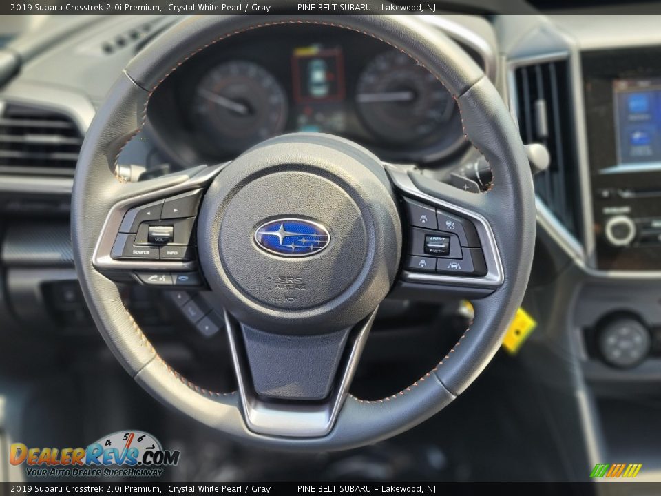 2019 Subaru Crosstrek 2.0i Premium Crystal White Pearl / Gray Photo #12