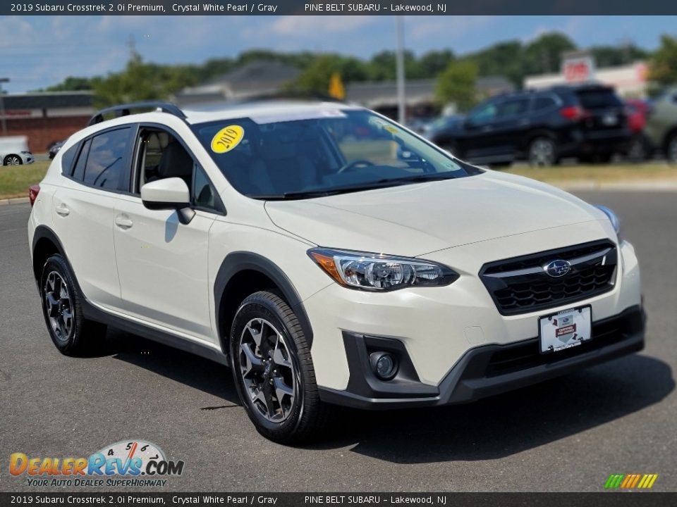 2019 Subaru Crosstrek 2.0i Premium Crystal White Pearl / Gray Photo #13