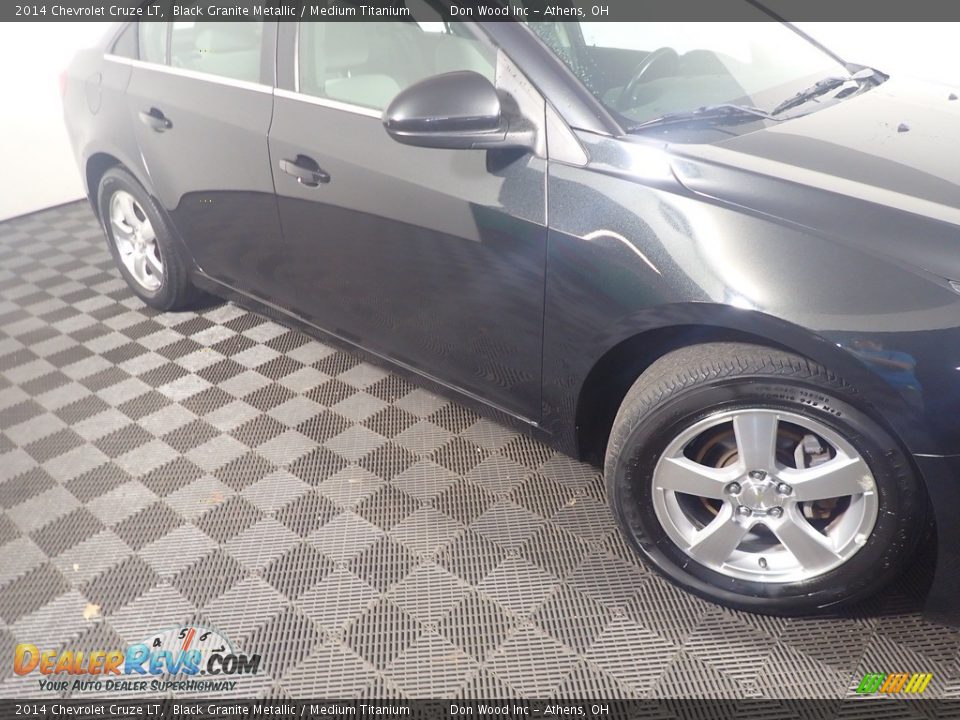 2014 Chevrolet Cruze LT Black Granite Metallic / Medium Titanium Photo #3