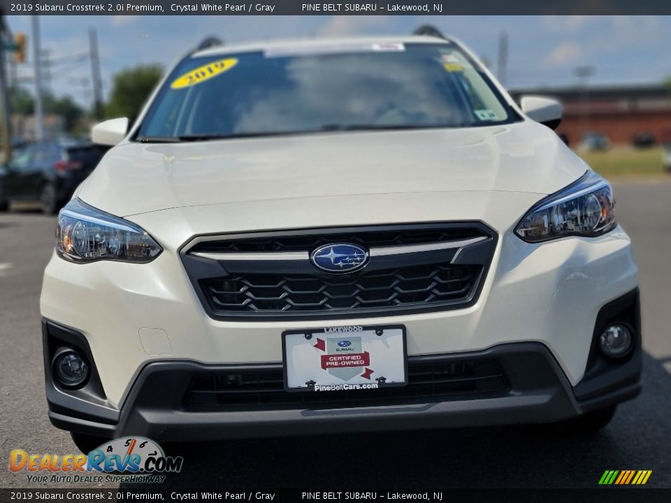 2019 Subaru Crosstrek 2.0i Premium Crystal White Pearl / Gray Photo #15