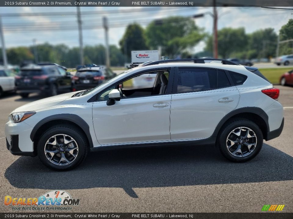 2019 Subaru Crosstrek 2.0i Premium Crystal White Pearl / Gray Photo #16