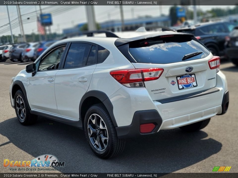 2019 Subaru Crosstrek 2.0i Premium Crystal White Pearl / Gray Photo #18