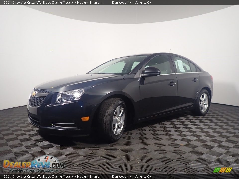 2014 Chevrolet Cruze LT Black Granite Metallic / Medium Titanium Photo #7