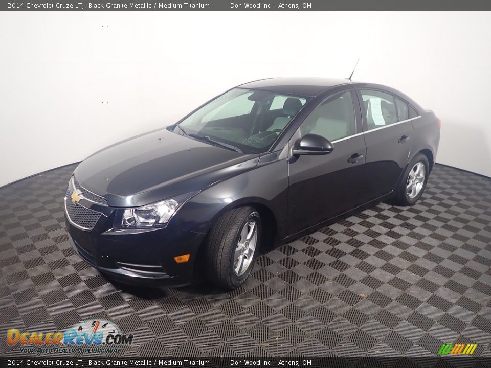 2014 Chevrolet Cruze LT Black Granite Metallic / Medium Titanium Photo #8