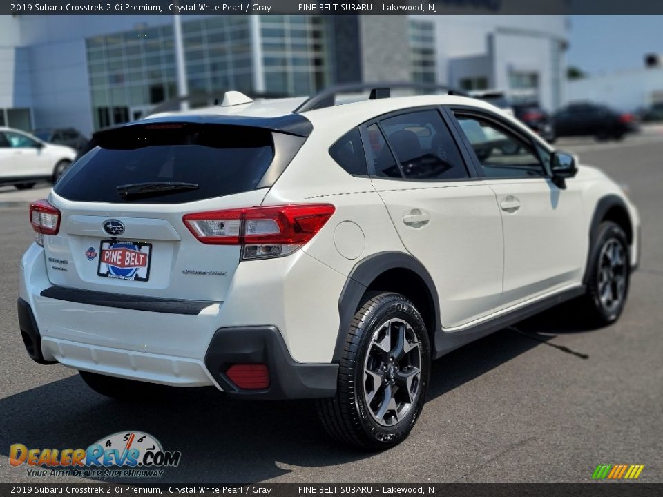 2019 Subaru Crosstrek 2.0i Premium Crystal White Pearl / Gray Photo #20