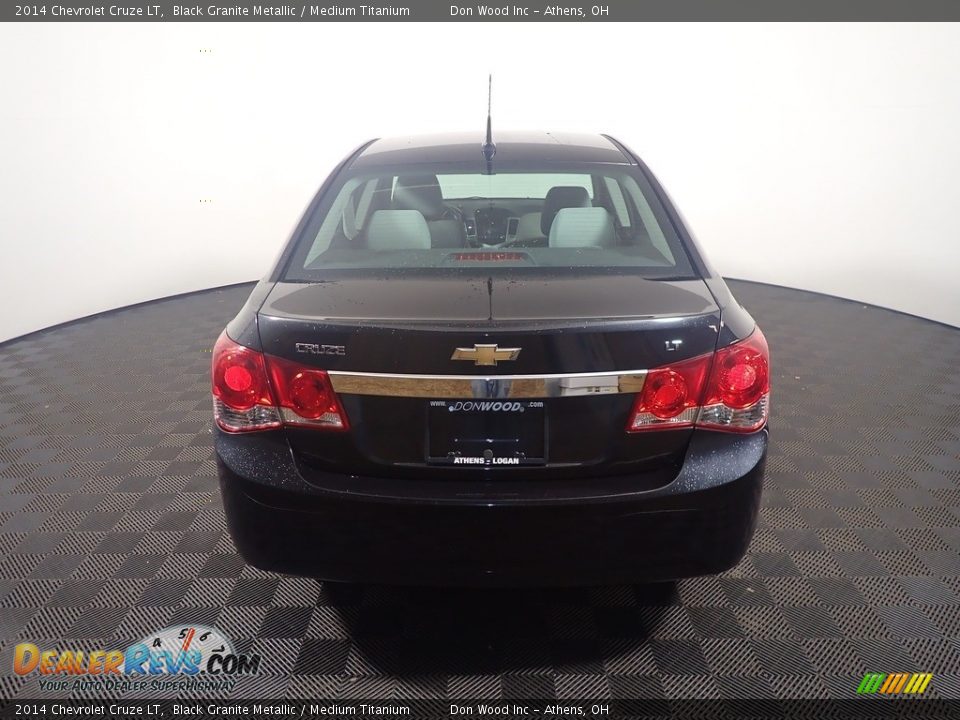 2014 Chevrolet Cruze LT Black Granite Metallic / Medium Titanium Photo #12