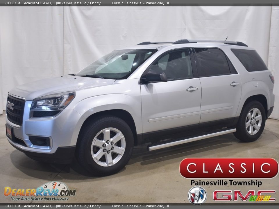 2013 GMC Acadia SLE AWD Quicksilver Metallic / Ebony Photo #1