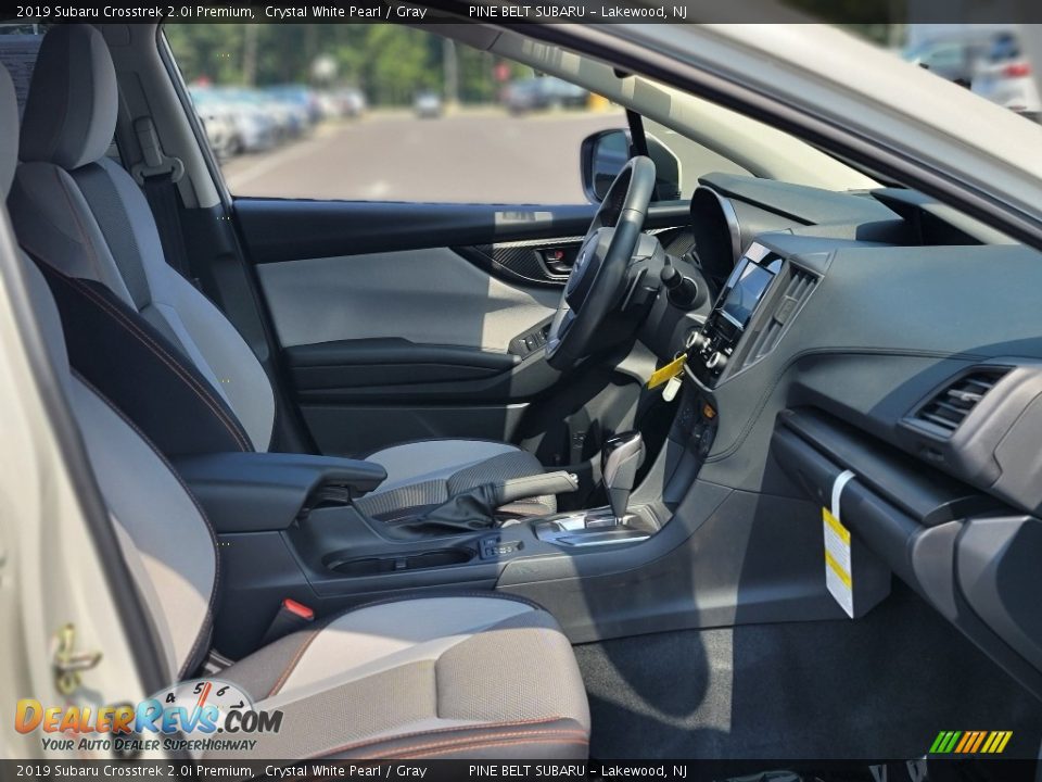 2019 Subaru Crosstrek 2.0i Premium Crystal White Pearl / Gray Photo #24