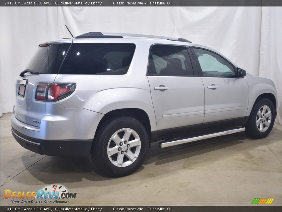 2013 GMC Acadia SLE AWD Quicksilver Metallic / Ebony Photo #2