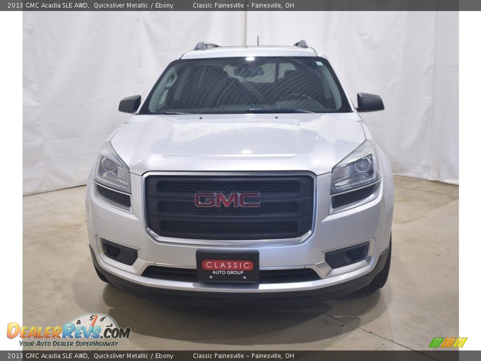 2013 GMC Acadia SLE AWD Quicksilver Metallic / Ebony Photo #4