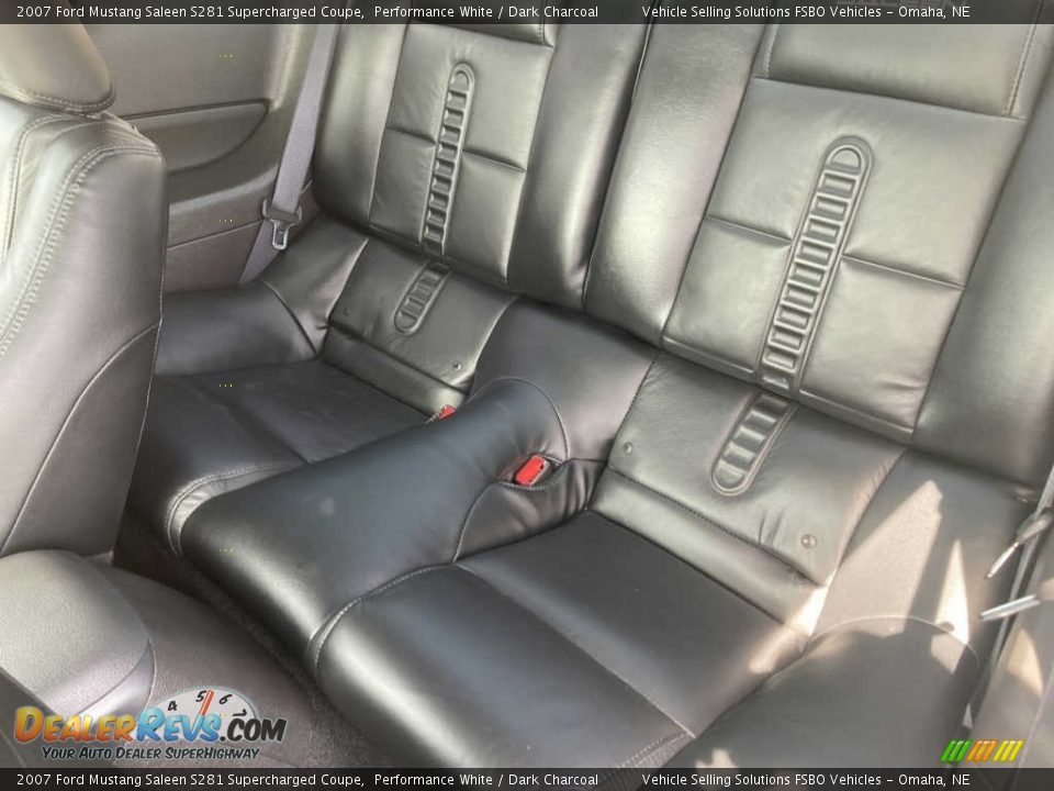 Rear Seat of 2007 Ford Mustang Saleen S281 Supercharged Coupe Photo #17