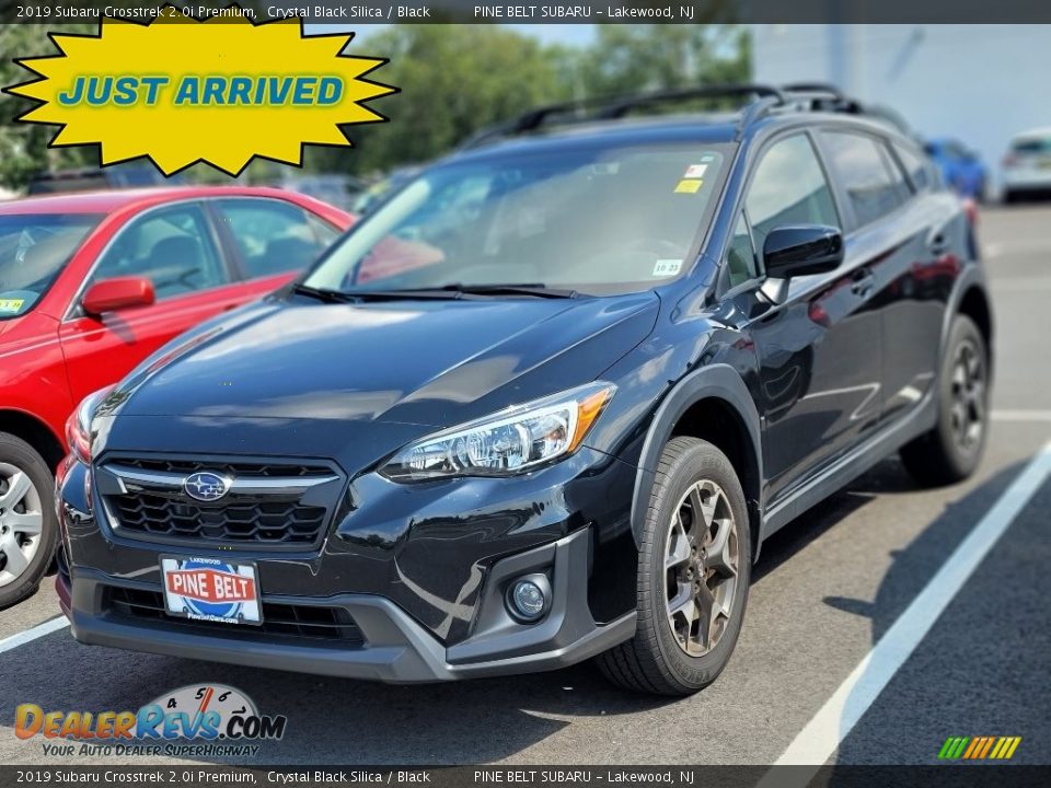 2019 Subaru Crosstrek 2.0i Premium Crystal Black Silica / Black Photo #1