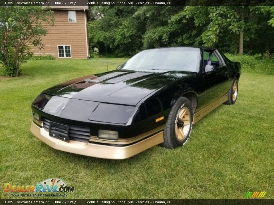 1985 Chevrolet Camaro Z28 Black / Gray Photo #1