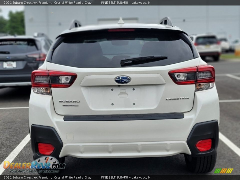 2021 Subaru Crosstrek Premium Crystal White Pearl / Gray Photo #3