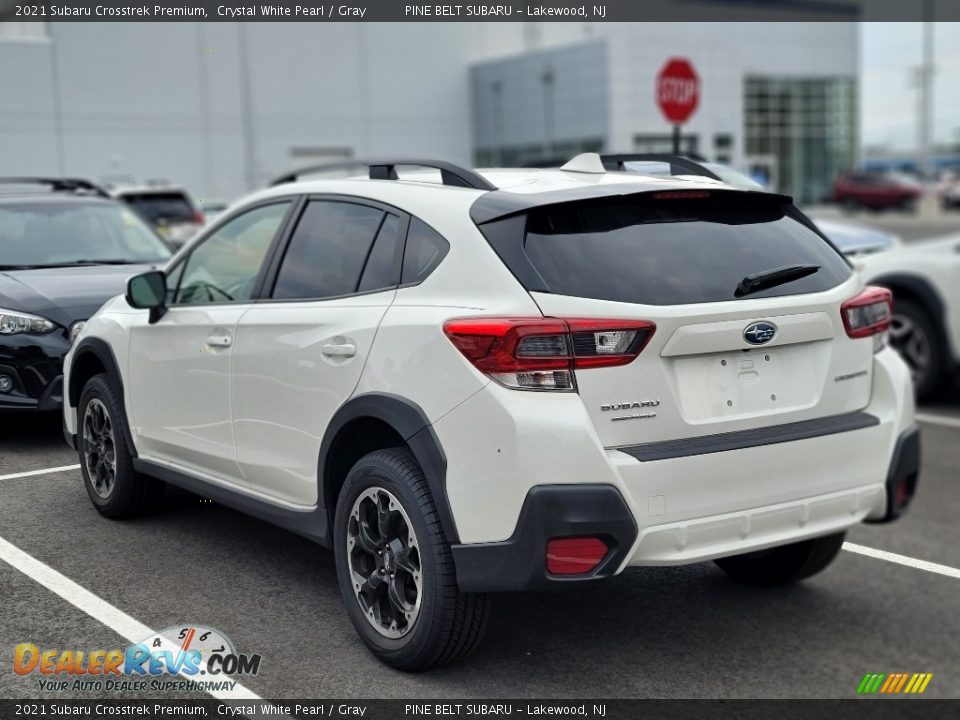 2021 Subaru Crosstrek Premium Crystal White Pearl / Gray Photo #4