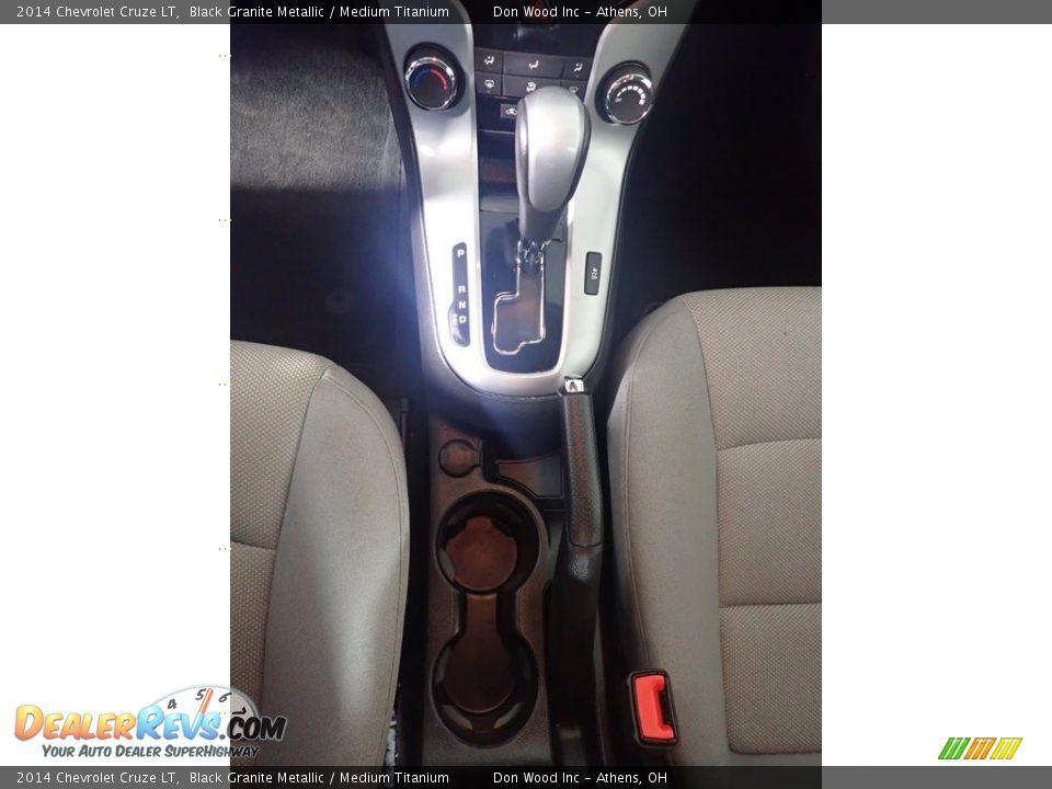 2014 Chevrolet Cruze LT Black Granite Metallic / Medium Titanium Photo #31