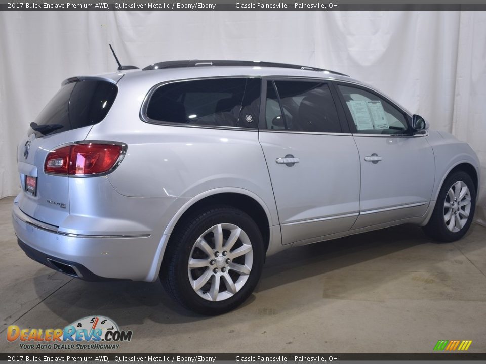 2017 Buick Enclave Premium AWD Quicksilver Metallic / Ebony/Ebony Photo #2