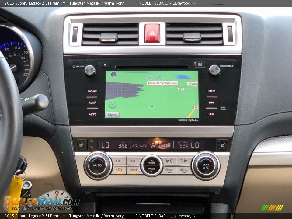 Controls of 2015 Subaru Legacy 2.5i Premium Photo #6