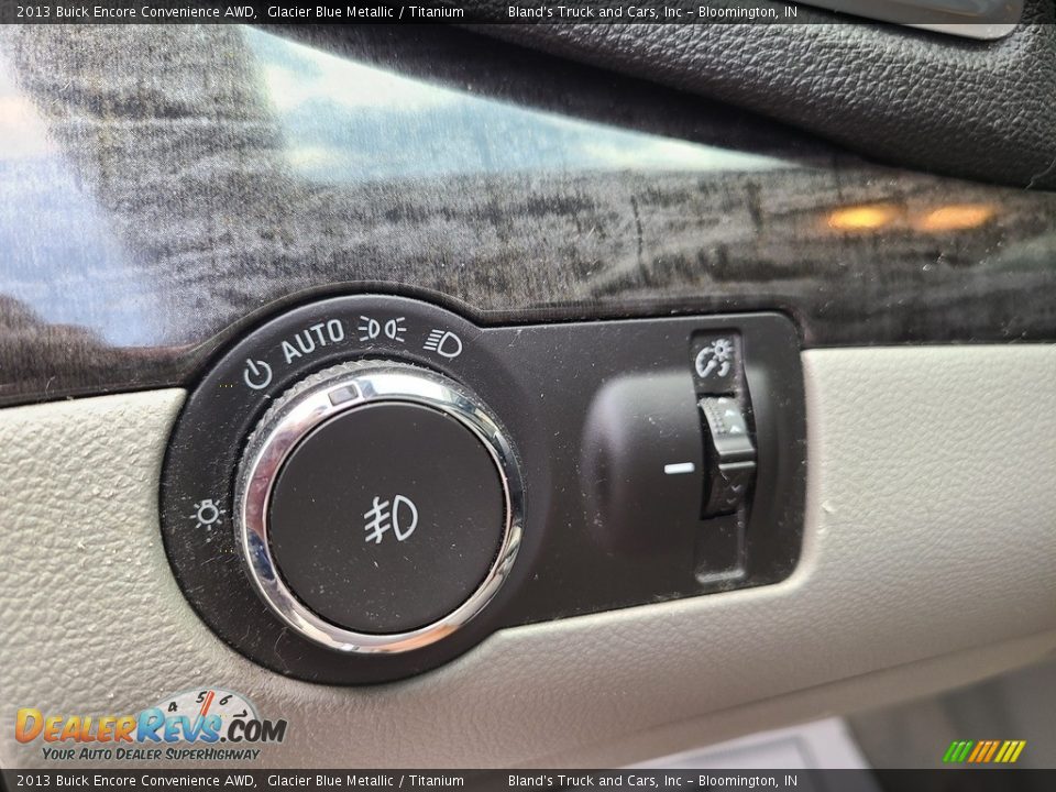 2013 Buick Encore Convenience AWD Glacier Blue Metallic / Titanium Photo #10