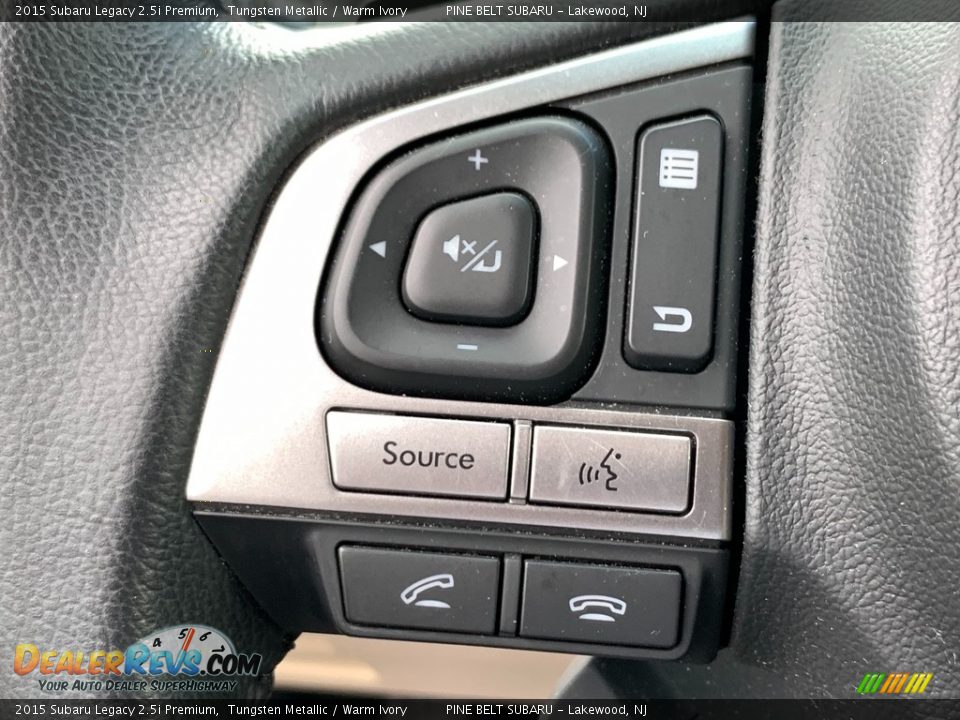 2015 Subaru Legacy 2.5i Premium Steering Wheel Photo #9