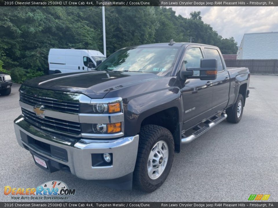 Tungsten Metallic 2016 Chevrolet Silverado 2500HD LT Crew Cab 4x4 Photo #1