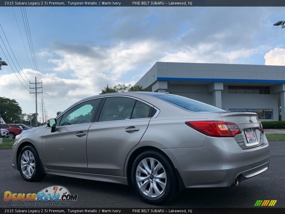 2015 Subaru Legacy 2.5i Premium Tungsten Metallic / Warm Ivory Photo #16