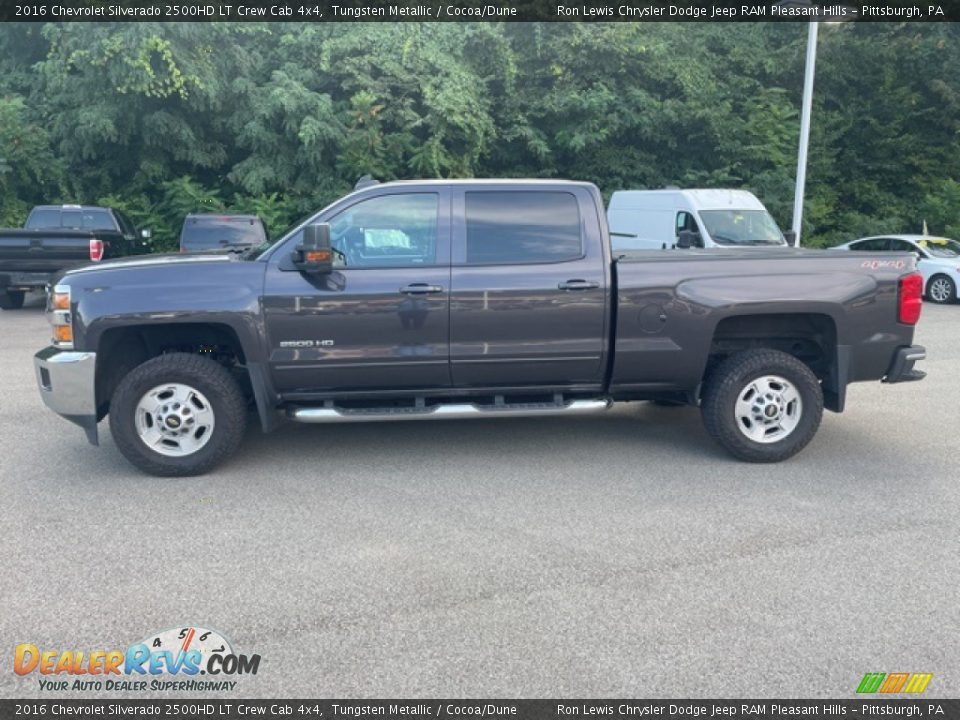 Tungsten Metallic 2016 Chevrolet Silverado 2500HD LT Crew Cab 4x4 Photo #3