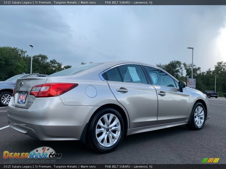 2015 Subaru Legacy 2.5i Premium Tungsten Metallic / Warm Ivory Photo #19